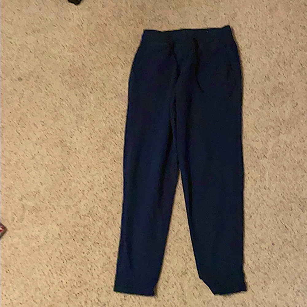 Blue sweat pants